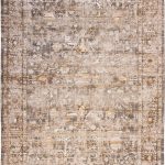 Louis De Poortere Rug, Antiquarian Suleiman Grey 8884, Ushak design