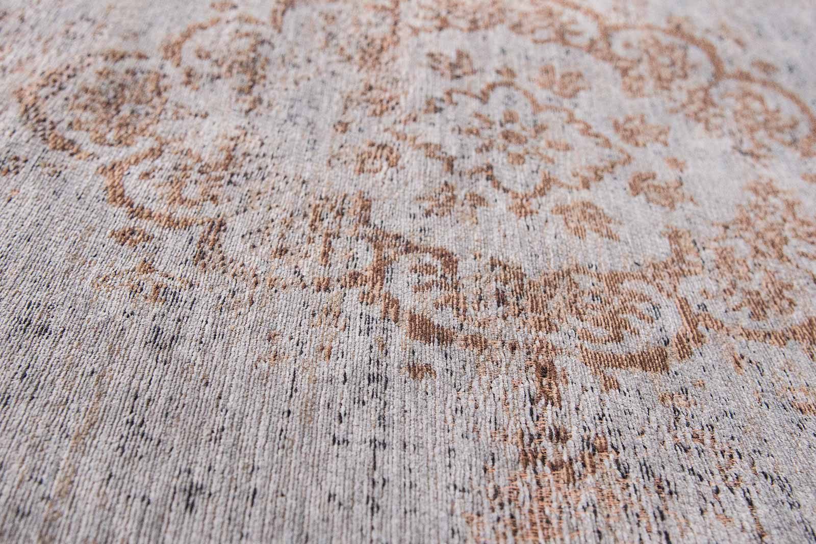 rugs Louis De Poortere LX8257 Fading World Medaillon Grey Ebony