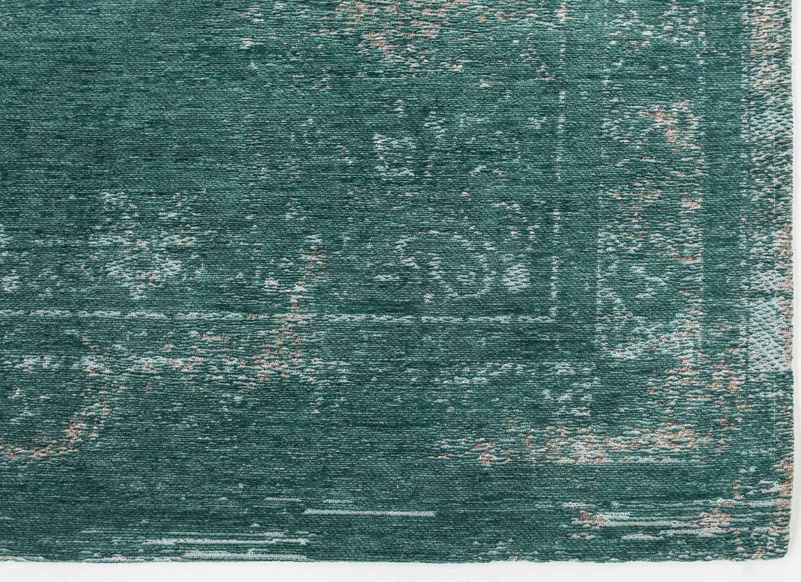 rugs Louis De Poortere LX8258 Fading World Medaillon Jade corner