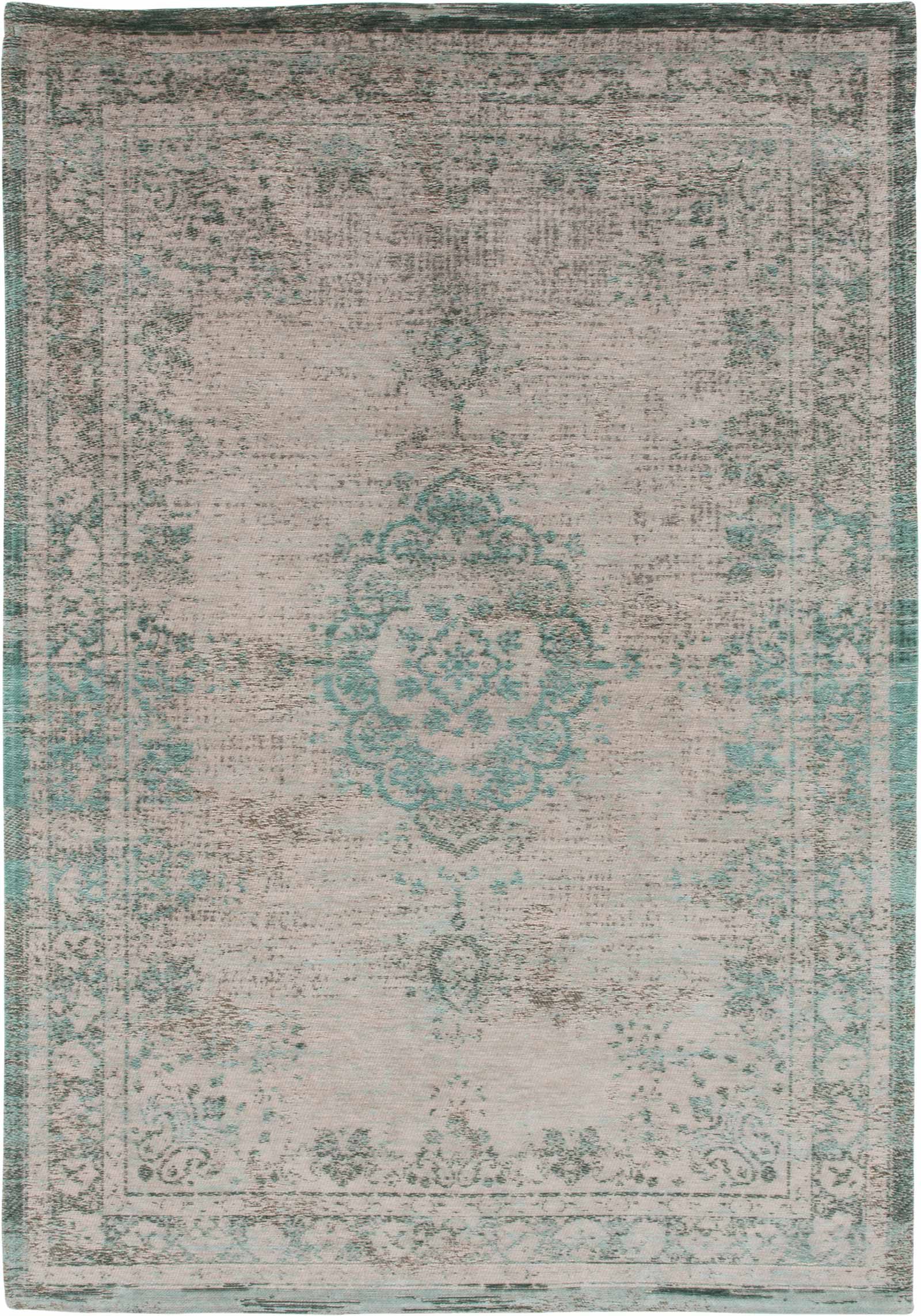 rugs Louis De Poortere LX8259 Fading World Medaillon Jade Oyster