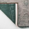 rugs Louis De Poortere LX8259 Fading World Medaillon Jade Oyster back