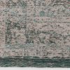 rugs Louis De Poortere LX8259 Fading World Medaillon Jade Oyster corner