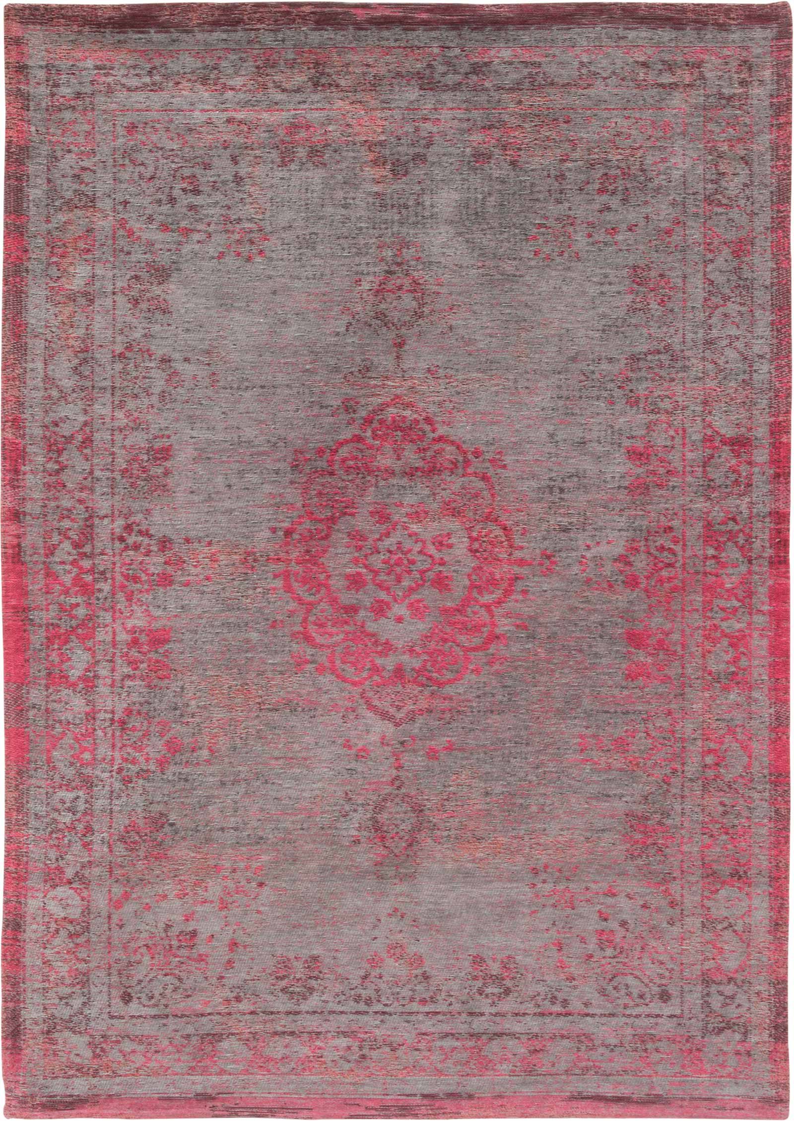 rugs Louis De Poortere LX8261 Fading World Medaillon Pink Flash