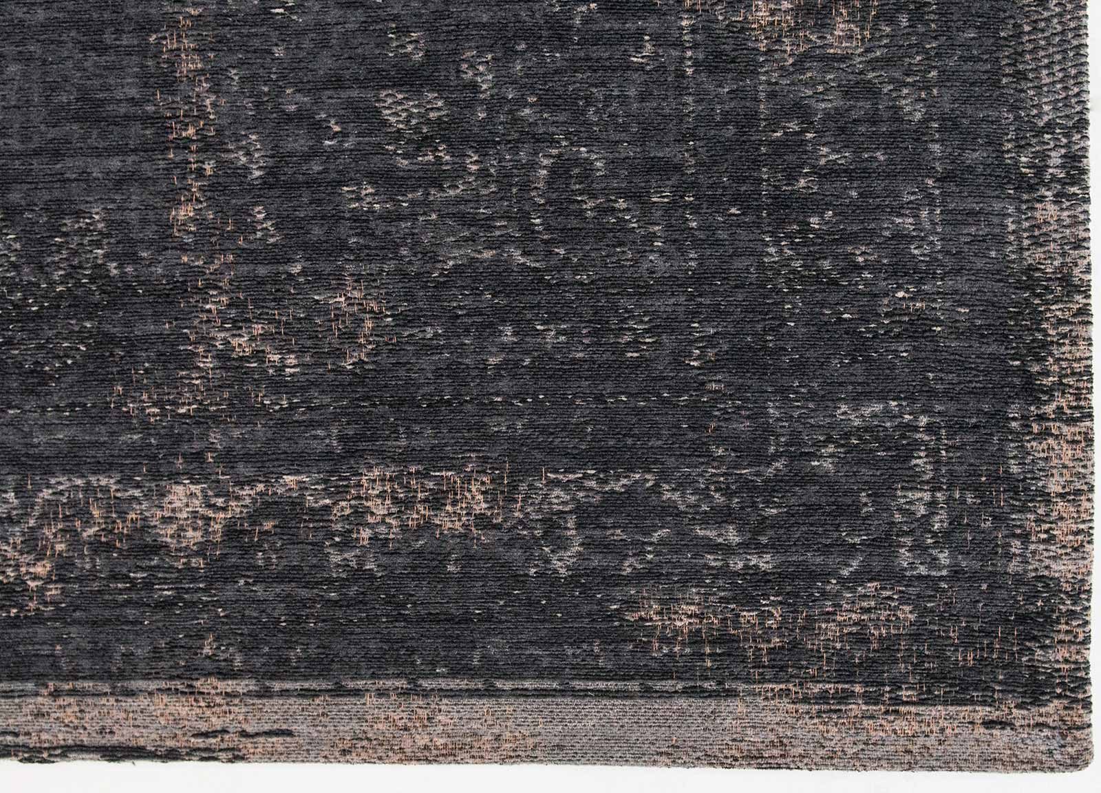 rugs Louis De Poortere LX8263 Fading World Medaillon Mineral Black corner