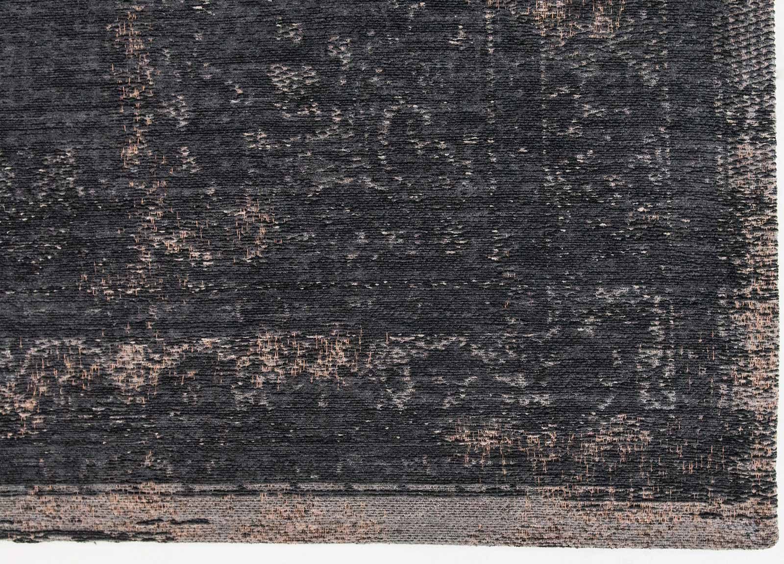 rugs Louis De Poortere LX8263 Fading World Medaillon Mineral Black corner