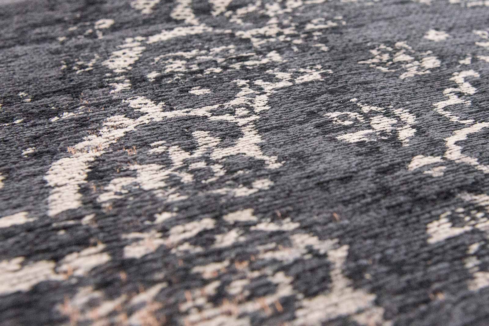 rugs Louis De Poortere LX8263 Fading World Medaillon Mineral Black zoom