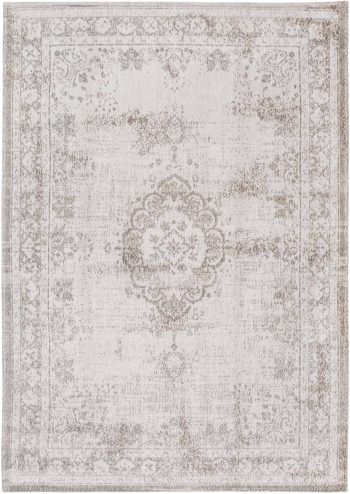 rugs Louis De Poortere LX8383 Fading World Medaillon Salt Pepper