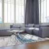 rugs Louis De Poortere LX8421 Mad Men Griff Bronx Azurite interior