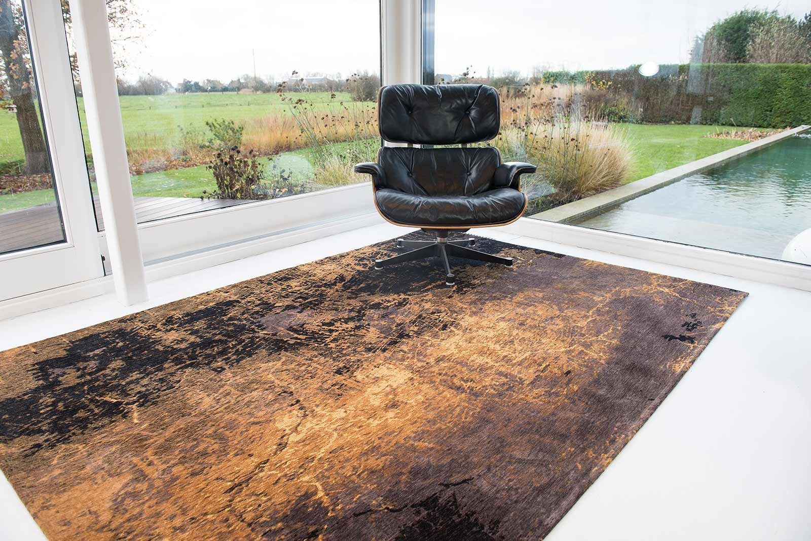 rugs Louis De Poortere LX8618 Mad Men Cracks Deep Mine interior