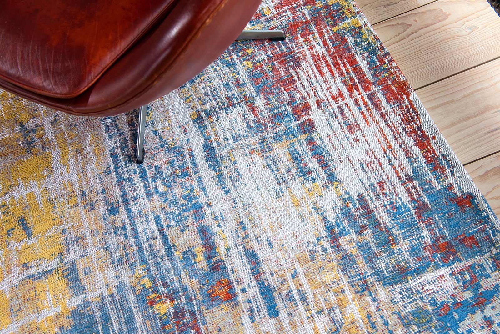 rugs Louis De Poortere LX8714 Atlantic Streaks Montauk Multi interior