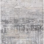 Louis De Poortere Rug, Atlantic Coney Grey 8716, Streaks design