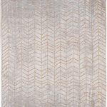 Louis De Poortere Rug, Mad Men Central Yellow 8928, Jacob's Ladder design