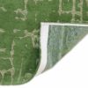 Louis De Poortere rug LX 9202 Structures Baobab Perrier Green back