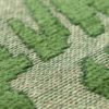 Louis De Poortere rug LX 9202 Structures Baobab Perrier Green zoom 2