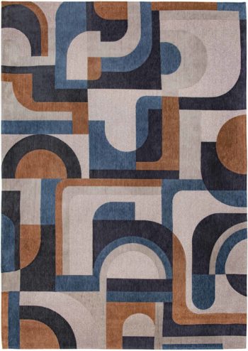 Louis De Poortere rug LX 9196 Nuance Module Camel Blue