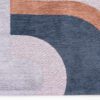 Louis De Poortere rug LX 9196 Nuance Module Camel Blue corner