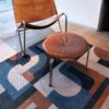 Louis De Poortere rug LX 9196 Nuance Module Camel Blue interior 2