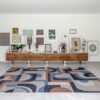 Louis De Poortere rug LX 9196 Nuance Module Camel Blue interior 3