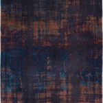 Louis De Poortere Rug, Atlantic Sunset Blue 9211, Venetian Dust design