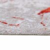 Louis De Poortere rug Cities Amsterdam 9323 Orange Cut side