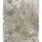 Louis De Poortere Rug, Cities Space Trip 9322, Paris design