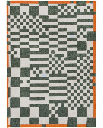 Louis De Poortere rug Craft Chess 9339 Deep Green