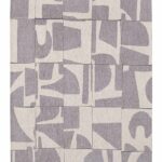 Louis De Poortere Rug, Craft String 9366, Papercut design