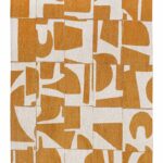 Louis De Poortere Rug, Craft Curry 9367, Papercut design