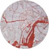 Louis De Poortere Cities Amsterdam 9323 Orange Cut round