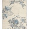 Calvin Klein rug Enchanting CK005 ECH01 IVGBL IVORY GREY BLUE 5X7 099446869661