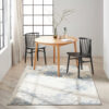 Calvin Klein rug Enchanting CK005 ECH01 IVGBL IVORY GREY BLUE 5X7 099446869661 interior 3