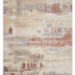 Calvin Klein Rugs, CK005 Enchanting ECH02 Grey / Rust