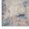 Calvin Klein rug Infinity CK022 IFN05 IVGBL IVORY GREY BLUE 5x7 099446079305 CRW
