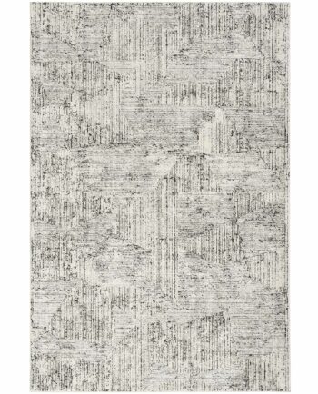 Calvin Klein rug Irradiant CK024 IRR01 CRMBK CREAM BLACK 5X7 099446129352