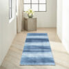 Calvin Klein rug Launder CK031 LDR01 AQUA 2x8 099446914552 interior 1