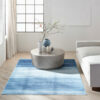 Calvin Klein rug Launder CK031 LDR01 AQUA 5x7 099446914620 interior 3