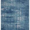 Calvin Klein rug River Flow CK001 RFV02 TLIVB TEAL IVORY BLUE 8X10 099446845696