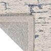 Calvin Klein rug Sculptural CK009 SCL01 BLUE 5X7 099446876997 CRB