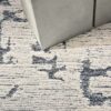 Calvin Klein rug Sculptural CK009 SCL01 BLUE 5X7 099446876997 interior 2