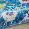 Nourison rug Ankara Global ANR03 BLUE 5x8 099446456595 TX01