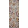 Nourison rug Ankara Global ANR06 IVORG 2x6 099446457189 flat copy