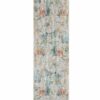 Nourison rug Ankara Global ANR09 IVORY MULTI 2x6 099446474858 flat C