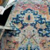 Nourison rug Ankara Global ANR11 BLUMT BLUE MULTI 5X8 099446498076 interior 2 C