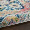 Nourison rug Ankara Global ANR11 BLUMT BLUE MULTI 5x8 099446498076 TX01 C