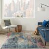 Nourison rug Celestial CES16 MULTI MULTICOLOR 5x7 099446794017 interior 1