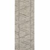 Nourison rug Colorado CLR01 GRYWT GREY WHITE 2x8 099446790224