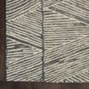 Nourison rug Colorado CLR01 GRYWT GREY WHITE 5x7 099446790279 CR