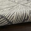 Nourison rug Colorado CLR01 GRYWT GREY WHITE 5x7 099446790279 TX01