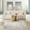 Nourison rug Glitz GLZ05 MULTI MULTICOLOR 5X7 099446134523 interior 1