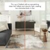 Nourison rug Glitz GLZ06 TAUMT TAUPE MULTICOLOR 5X7 099446134554 interior 3